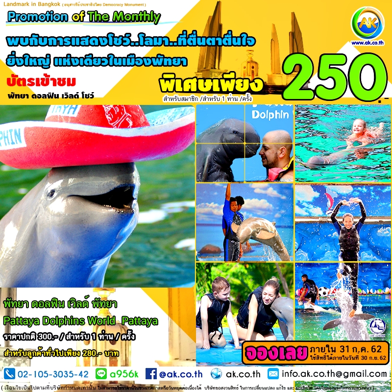 042 Pattaya Dolphin world