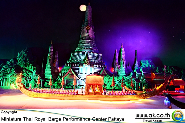 Miniature Thai Royal Barge Performance Center Pattaya 3