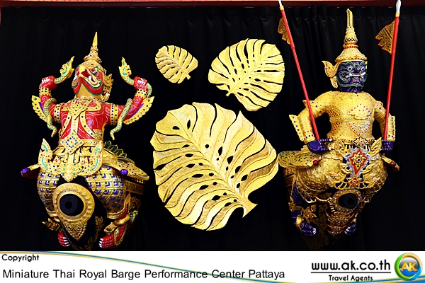 Miniature Thai Royal Barge Performance Center Pattaya 4