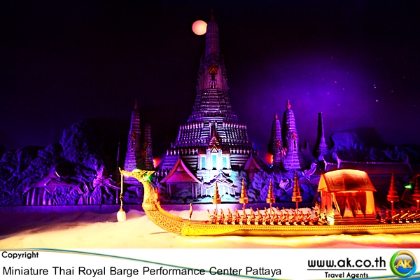 Miniature Thai Royal Barge Performance Center Pattaya 5