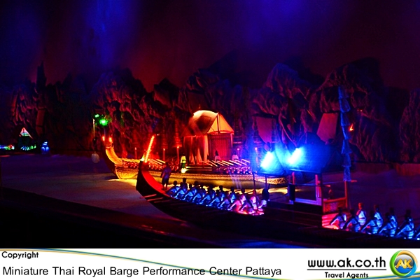 Miniature Thai Royal Barge Performance Center Pattaya 6