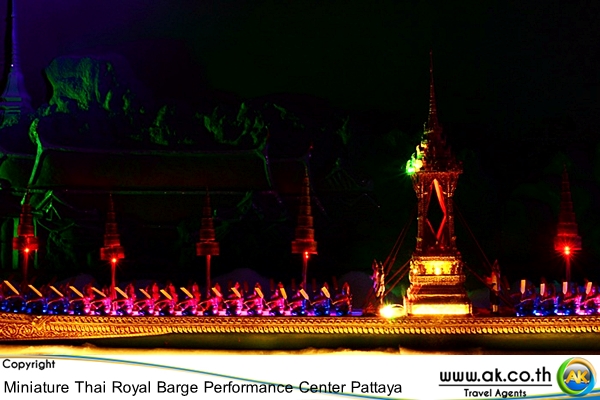 Miniature Thai Royal Barge Performance Center Pattaya 7
