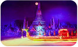 Miniature Thai Royal Barge Performance Center Pattaya 2 1